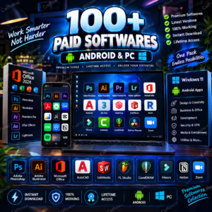 100+ Premium Software For Android & PC